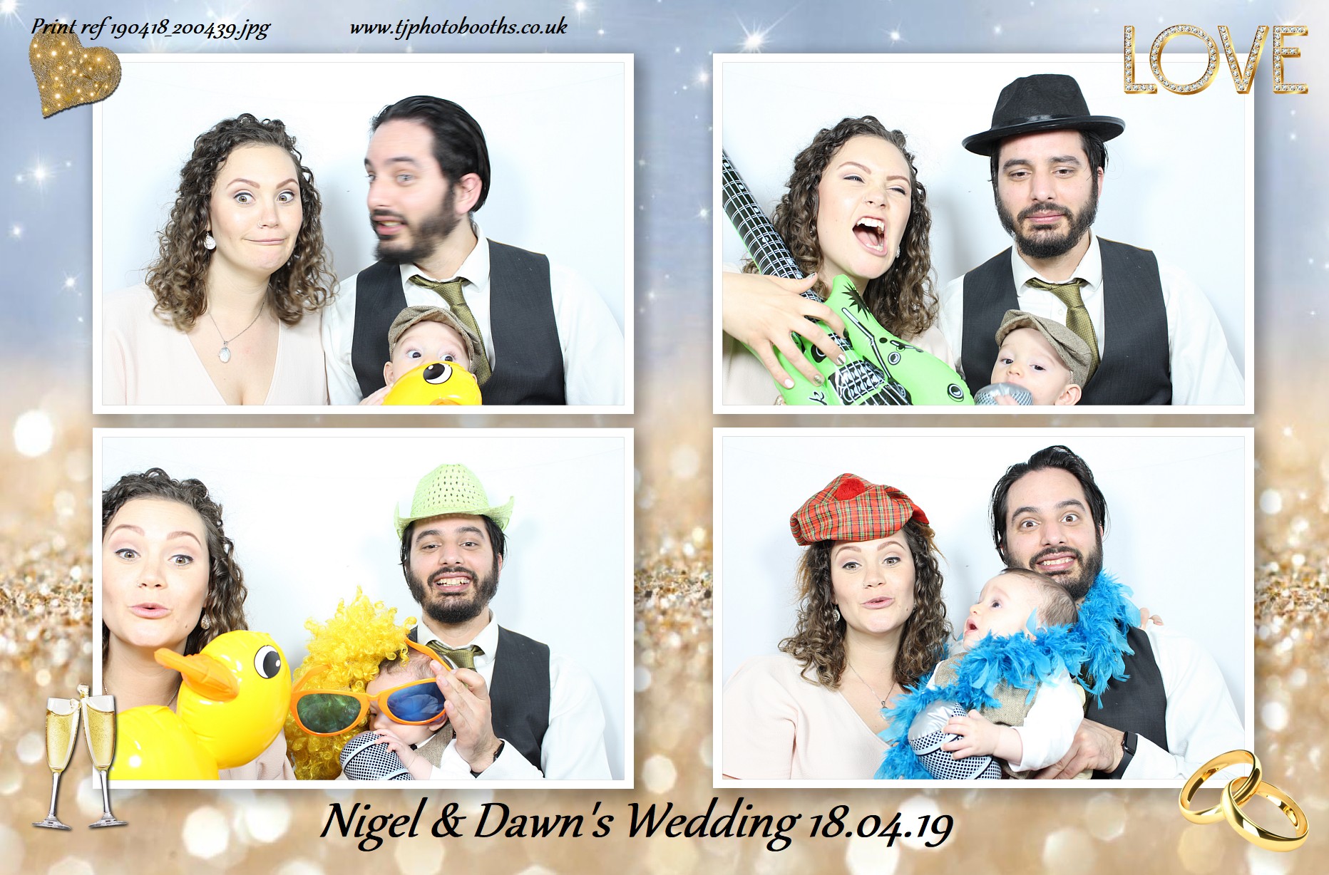 Nigel & Dawn's Wedding | View more photos from the event at gallery.tjphotobooths.co.uk/u/TJPhotobooths/Nigel-Dawns-Wedding